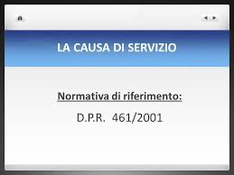 Causa di Servizio