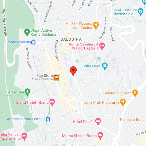 Mappa stradale: sede ASOR, Viale delle Medaglie d'Oro 175, Roma